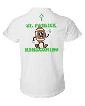 Custom Apparel - Screen Printing - St. Patrick Homecoming - Youth T-Shirt (White) - St. Patrick Homecoming - 16616