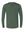 Custom Apparel - Screen Printing - St Patrick HS Football - Long Sleeve Tee Grey/ Forest - St Patrick Football - 16266