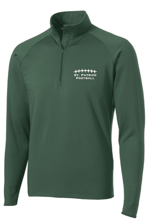 Custom Apparel - Screen Printing - St Patrick HS Football - Sport Wick Stretch 1/4 Zip Pullover - St Patrick Football - 16266