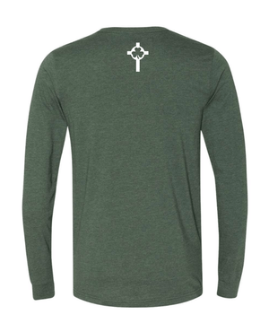 Custom Apparel - Screen Printing - St. Patrick Schools - Adult Unisex Long Sleeve T-Shirt - St. Patrick Schools - 14838