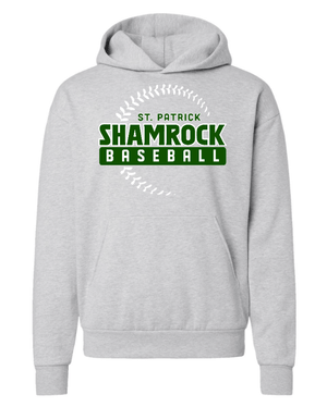 Custom Apparel - Screen Printing - St. Patrick Softball & Baseball - Hooded Sweatshirt **Customization Optional** - St. Patrick Softball & Baseball - 17469