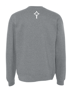 Custom Apparel - Screen Printing - St. Patrick Softball & Baseball - Midweight Crewneck Sweatshirt - St. Patrick Softball & Baseball - 17469