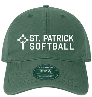 Custom Apparel - Screen Printing - St. Patrick Softball & Baseball - Relaxed Twill Dad Hat - St. Patrick Softball & Baseball - 17469