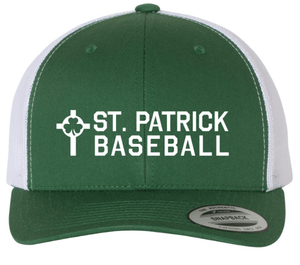 Custom Apparel - Screen Printing - St. Patrick Softball & Baseball - Retro Trucker Cap - St. Patrick Softball & Baseball - 17469