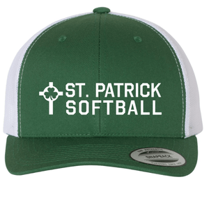 Custom Apparel - Screen Printing - St. Patrick Softball & Baseball - Retro Trucker Cap - St. Patrick Softball & Baseball - 17469