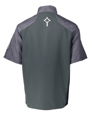 Custom Apparel - Screen Printing - St. Patrick Softball & Baseball - Short Sleeve Quarter Zip - St. Patrick Softball & Baseball - 17469