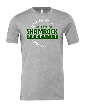 Custom Apparel - Screen Printing - St. Patrick Softball & Baseball - Unisex Cotton T-Shirt - St. Patrick Softball & Baseball - 17469