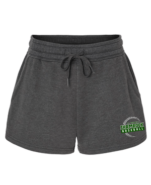 Custom Apparel - Screen Printing - St. Patrick Softball & Baseball - Women's Lightweight Wave Wash Fleece Shorts - St. Patrick Softball & Baseball - 17469