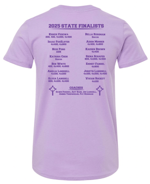 Custom Apparel - Screen Printing - St. Patrick State Finals 2025 - Youth Cotton T-Shirt (Mint / Lavender) - T-Shirt - St. Patrick State Finals 2025 - 17696