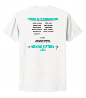 Custom Apparel - Screen Printing - St. Patrick T&F Runner - Up Unisex T-shirt - T-Shirt - St. Patrick Track & Field - 14308