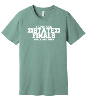 Custom Apparel - Screen Printing - St. Patrick Track & Field Finalist - Prism Dusty Blue T-shirt - St. Patrick Track & Field - 14185