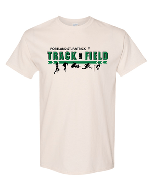 Custom Apparel - Screen Printing - St. Patrick Track & Field - Unisex Heavy Cotton T-Shirt - St. Patrick Track & Field - 17323