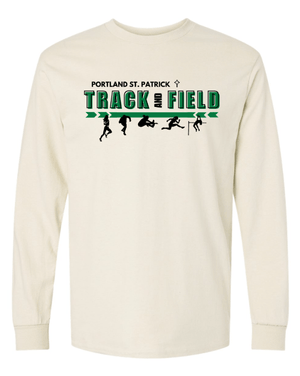 Custom Apparel - Screen Printing - St. Patrick Track & Field - Unisex Long Sleeve T-Shirt - St. Patrick Track & Field - 17323