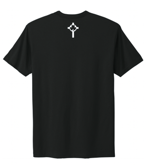 Custom Printed Apparel | St. Patrick Volleyball - Unisex T-Shirt *White / Black* - St. Pat's Volleyball 25 - 17999