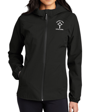 Custom Apparel - Screen Printing - St. Patrick - Women's Essential Rain Jacket - st. Patrick - 14284