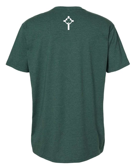 Custom Apparel - Screen Printing - St. Pats Back to School 2024/25 - Adult Green T-Shirt - St. Pats Back to School 2024/25 - 16209