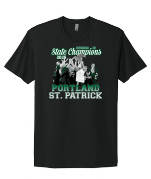 Custom Printed Apparel | St. Pat's Baseball State Champs - Unisex T-Shirt - SPS Baseball State Champs - 18019