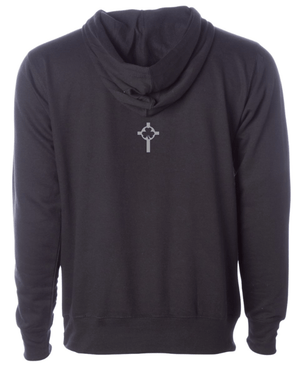 Custom Printed Apparel | St. Pats Basketball Winter 2025 - Adult Unisex Black Hoodie - St. Pats Basketball W25 - 18597