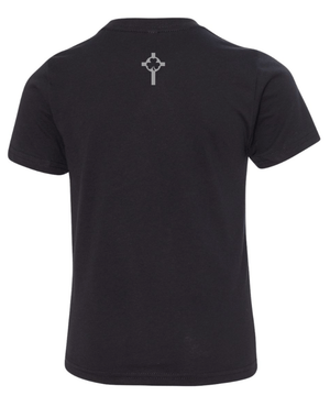 Custom Printed Apparel | St. Pats Basketball Winter 2025 - Youth Black T-Shirt - St. Pats Basketball W25 - 18597