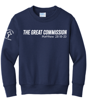 Custom Printed Apparel | St. Pats Campus Ministry Fall 2025 - Youth Crewneck (MULTIPLE COLOR OPTIONS) - St. Patrick Campus Ministry F25 - 18520