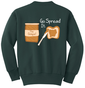 Custom Printed Apparel | St. Pats Campus Ministry Fall 2025 - Youth Crewneck (MULTIPLE COLOR OPTIONS) - St. Patrick Campus Ministry F25 - 18520