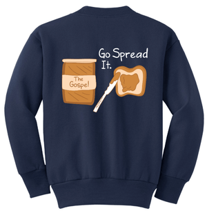 Custom Printed Apparel | St. Pats Campus Ministry Fall 2025 - Youth Crewneck (MULTIPLE COLOR OPTIONS) - St. Patrick Campus Ministry F25 - 18520