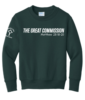 Custom Printed Apparel | St. Pats Campus Ministry Fall 2025 - Youth Crewneck (MULTIPLE COLOR OPTIONS) - St. Patrick Campus Ministry F25 - 18520