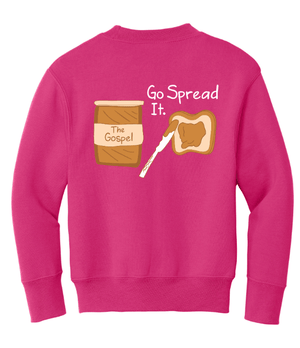 Custom Printed Apparel | St. Pats Campus Ministry Fall 2025 - Youth Crewneck (MULTIPLE COLOR OPTIONS) - St. Patrick Campus Ministry F25 - 18520