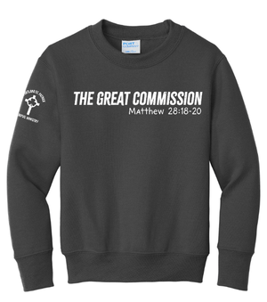 Custom Printed Apparel | St. Pats Campus Ministry Fall 2025 - Youth Crewneck (MULTIPLE COLOR OPTIONS) - St. Patrick Campus Ministry F25 - 18520