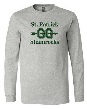 Custom Printed Apparel | St. Pat's Cross Country 2025 - Unisex Long Sleeve T-Shirt (Personalization Optional) - St. Pats XC 2025 - 18207