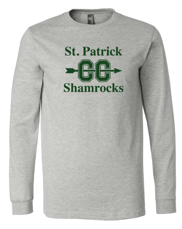 Custom Printed Apparel | St. Pat's Cross Country 2025 - Unisex Long Sleeve T-Shirt (Personalization Optional) - St. Pats XC 2025 - 18207