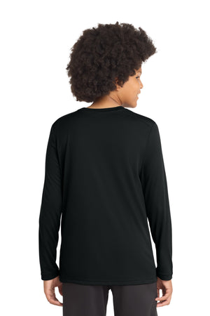 St. Johns Warriors for Christ Long Sleeve Black back view