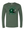 St Patrick HS Football - Long Sleeve Tee Grey/ Forest