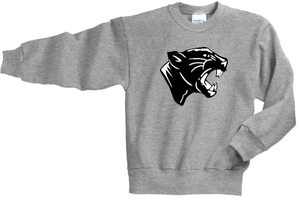 Custom Printed Apparel | Stockbridge 2025 - Athletic Heather Youth Fleece Crewneck Sweatshirt - Stockbridge Schools 2025 - 18310