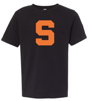 Custom Printed Apparel | Stockbridge 2025 - Black Youth T-Shirt - Stockbridge Schools 2025 - 18310