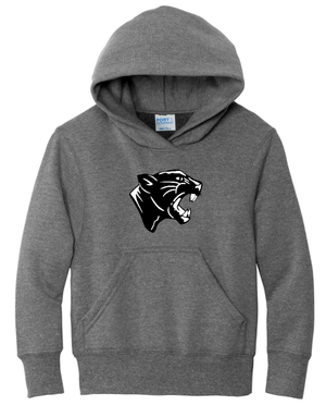 Custom Printed Apparel | Stockbridge 2025 - Graphite Heather Youth Fleece Pullover Hooded Sweatshirt - Stockbridge Schools 2025 - 18310