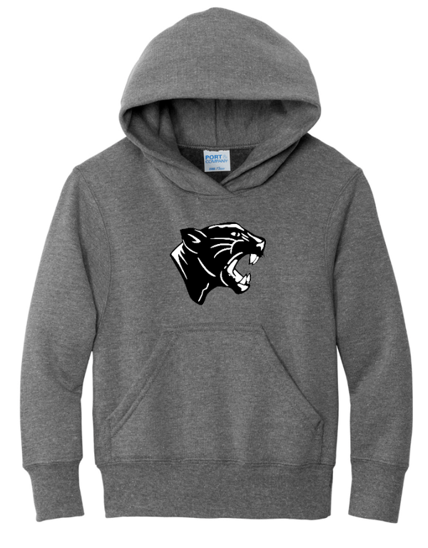 Custom Printed Apparel | Stockbridge 2025 - Graphite Heather Youth Fleece Pullover Hooded Sweatshirt - Stockbridge Schools 2025 - 18310