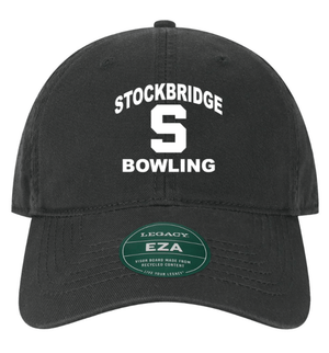 Custom Printed Apparel | Stockbridge 2025 Winter Sports | Adult Black Relaxed Dad Hat (MULTIPLE SPORT OPTIONS) - Stockbridge Sports W25 - 18594