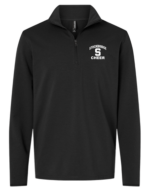 Custom Printed Apparel | Stockbridge 2025 Winter Sports | Men's Black Perform 1/4 - Zip (MULTIPLE SPORT OPTIONS) - Stockbridge Sports W25 - 18594
