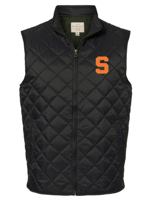 Custom Printed Apparel | Stockbridge Apparel | Mens and Womens Black Diamond Quilted Vest (On Demand) - Stockbridge Stock Items