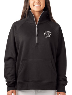 Custom Printed Apparel | Stockbridge Apparel | Womens Boxy 1/2 Zip Fleece (On Demand) - Stockbridge Stock Items
