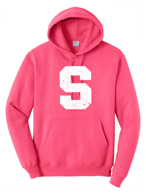 Custom Printed Apparel | Stockbridge Athletics | Adult Unisex Hot Pink Hoodie - Stockbridge Athletics On Demand - 18776