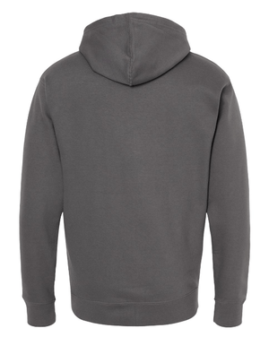 Custom Apparel - Screen Printing - Stockbridge Baseball - Midweight Full Zip Hoodie (Grey / Charcoal) - Stockbridge Baseball 2 - 17484