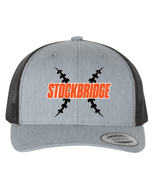 Custom Apparel - Screen Printing - Stockbridge Baseball - Retro Trucker Cap - Stockbridge Baseball 2 - 17484