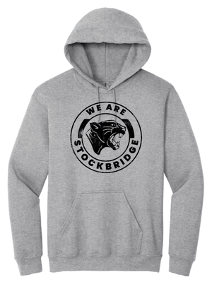 Custom Printed Apparel | Stockbridge | Gildan 100% Cotton Hooded Sweatshirt - Adult & Youth - Hooded Sweatshirt - Stockbridge Schools 2025 - 18310