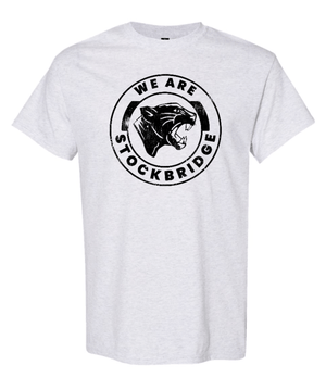 Custom Printed Apparel | Stockbridge | GIldan 100% Cotton Unisex T-Shirt - Adult - T-Shirt - Stockbridge Schools 2025 - 18310