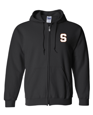 Custom Apparel - Screen Printing - Stockbridge New Year - New Apparel - Full Zip Hoodie - Stockbridge Apparel - 17289