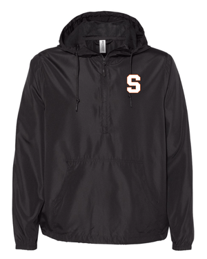 Custom Apparel - Screen Printing - Stockbridge New Year - New Apparel - Lightweight Quarter Zip Windbreaker Pullover - Stockbridge Apparel - 17289