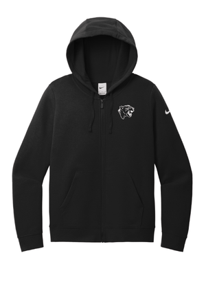 Custom Apparel - Screen Printing - Stockbridge New Year - New Apparel - Nike Women's Fleece Full Zip Hoodie - Stockbridge Apparel - 17289