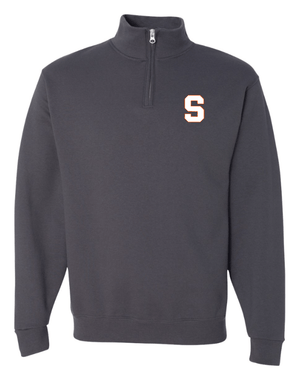 Custom Apparel - Screen Printing - Stockbridge New Year - New Apparel - Quarter Zip Sweatshirt - Stockbridge Apparel - 17289